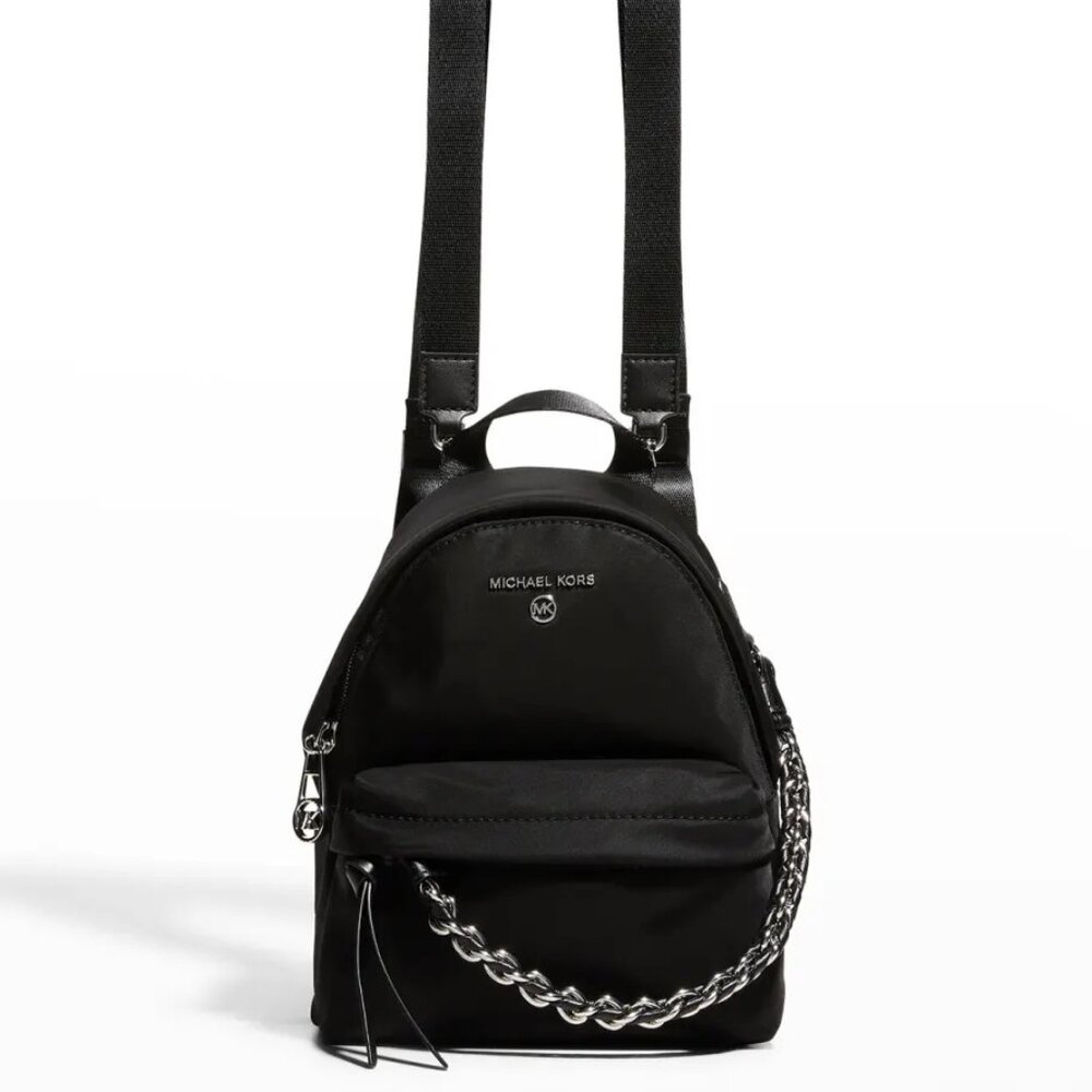 MICHAEL Michael Kors - Slater Extra Small Nylon Backpack Bag - black